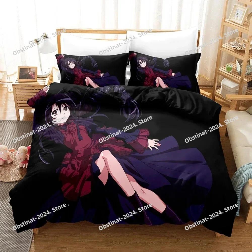 Shakugan No Shana Bedding Set Printed Bed Set With Pillowcase Bed Duvet Cover Soft Single Double Queen Super King Size