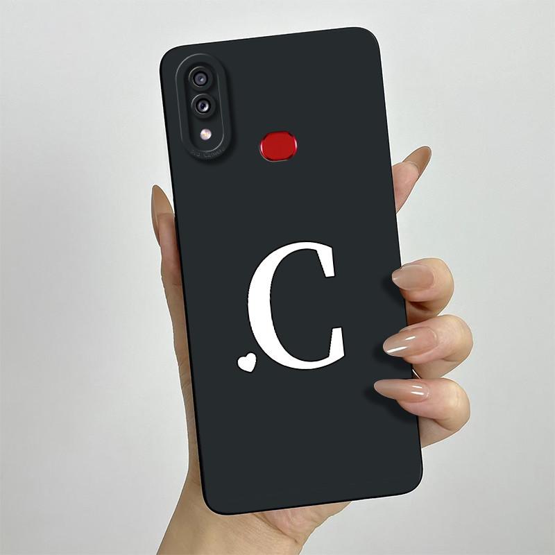 

Чехол для Samsung A10S Чехол Galaxy A10S SM-A107F SM-A107M Роскошный Чехол для Телефона с Первыми Буквами Samsung A10S Ударопрочный Задний Чехол Galaxy A10S