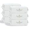 CICIBELLA Cleansing Towel Disposable Face Facial Paper Wet Dry Use 100 Cotton Winter Dryness Countermeasure (60 Sheets X 6 Packs)