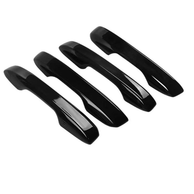 Gloss Black Carbon Fiber Door Handle Covers for 2022-2024 Acura Integra