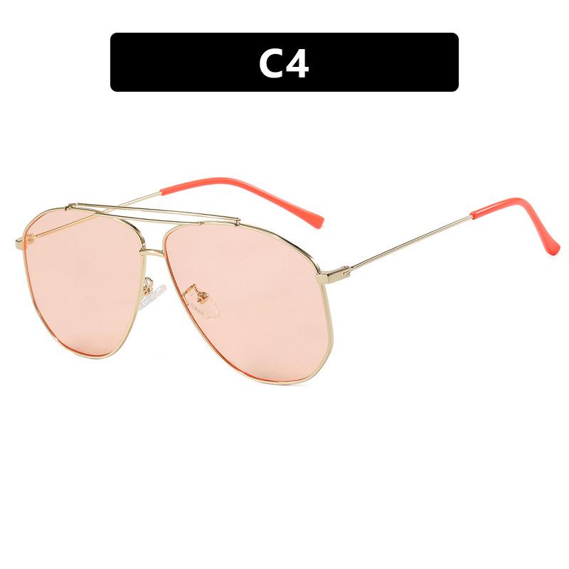 

Toad Shaped Sunglasses Large Frame Fashion Trendy Sunglasses Metal Uv400 Sunglasses