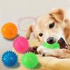 3 Stück Hund Welpe Quietschspielzeug Ball: Springen, Massieren & Zähne und Zahnfleisch reinigen für optimale Gesundheit!