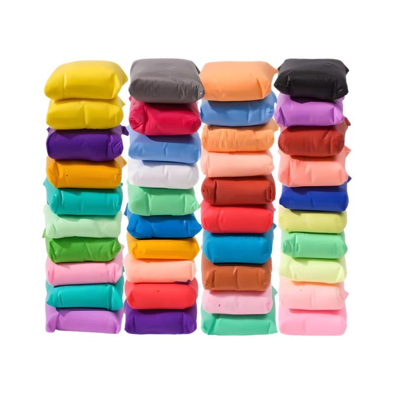 Ultra-light Modeling Clay Set: 36, 24, or 12 Colors - DIY Children's Toy