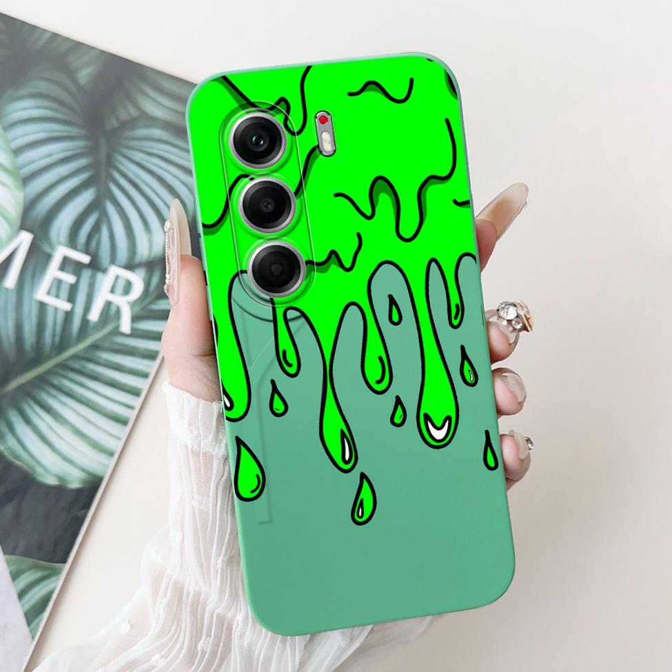 For Tecno Camon 40 Pro 5G Case CM7 Cute Cat Panda Fashion Flowers Love Back Cover For Camon 40 Pro 5G Tecno Phone Case Silicone