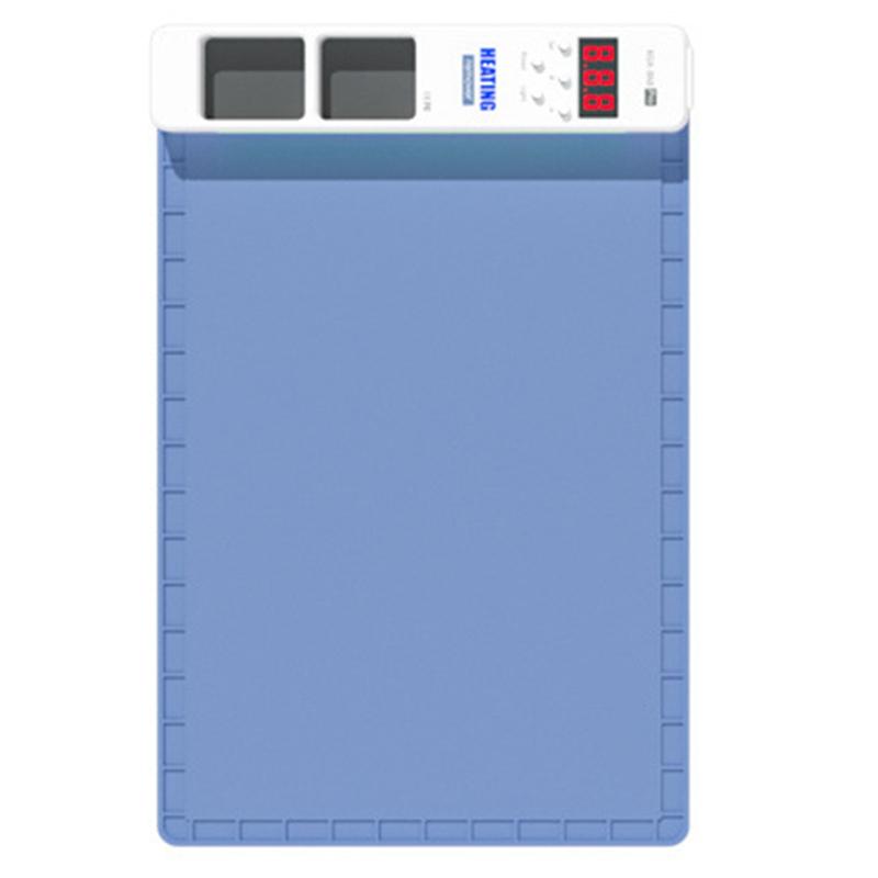 

Ac29-16In LCD Separator Silicone Preheating Pad 120℃ For Phones Tablet Display Disassembly Heating Table Repair Tool EU Plug как