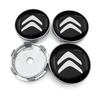 4pcs 60mm Car Wheel Center Hub Cap Rim Cover Emblem Stickers For Citroen C2 C3 C1 C4 C5 C6  DS3 DS4 Xsara Berlingo Saxo Picasso