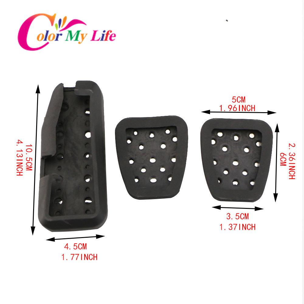 Stainless Steel Car Styling Car Pedals Car Pedal Protection Cover for Honda Fit Jazz 2011 -  Parts