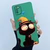 For Infinix Hot 10 Lite Smart 5 Hot 11 G37 10S 10T 10i Case Lovely Cartoon Cat Liquid Silicone Soft Shockproof Back Cover Capa