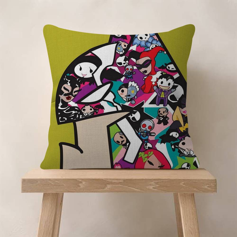 Cartoon Art Kawaii TownTokidokiinside Pillow Anime Pillow Sofa Bed Head Pillow Cover Cushion Cover Fashion