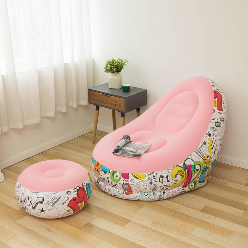 Inflatable Lounger Reclining Chair – Perfect for Home, Balcony, or Leisure Naps.