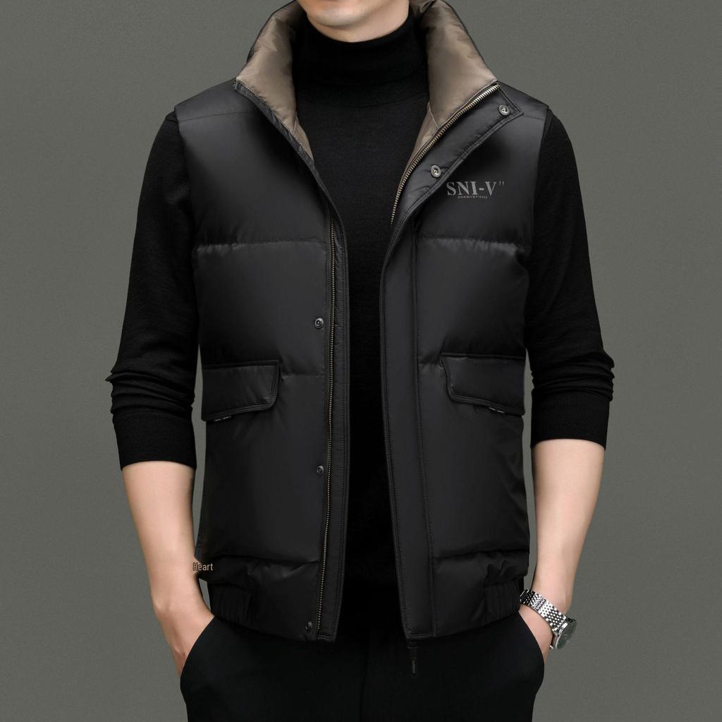 Men's Lightweight Down Vest: Versatile Casual Winter Gilet