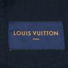Louis Vuitton Authentic Japanese Domestic Model HFA03WHWY Gold Button Leather Patch Corduroy Coverall Jacket 44 Dark navyUsed