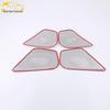 A6L Four-Door Stainless Steel Speaker Cover Decorative Panel Sticker