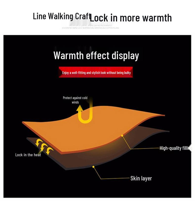 Smarte beheizte Baumwolljacke – USB-Elektroheizung, Unisex, leicht, warm, Mantel mit konstanter Temperatur