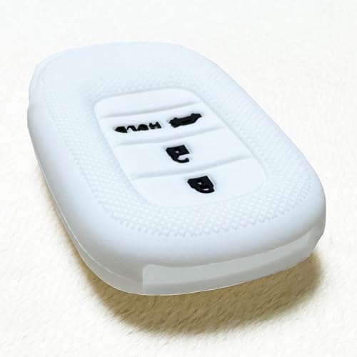 [IKT] Silicone Cover for Honda Smart Keys, 3 Buttons / Vezel (2022-), VEZEL/ZR-V (2023-), Etc. Specially Designed To Fit Perfectly, Scratch-resis