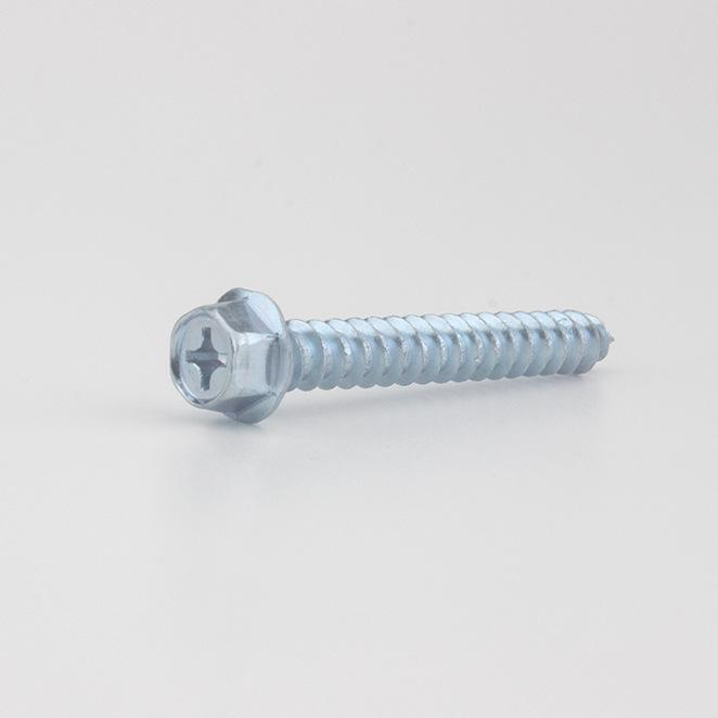 Hex Flange Phillips Self-Tapping Screw with Washer for Bathroom Cabinet and Washbasin
