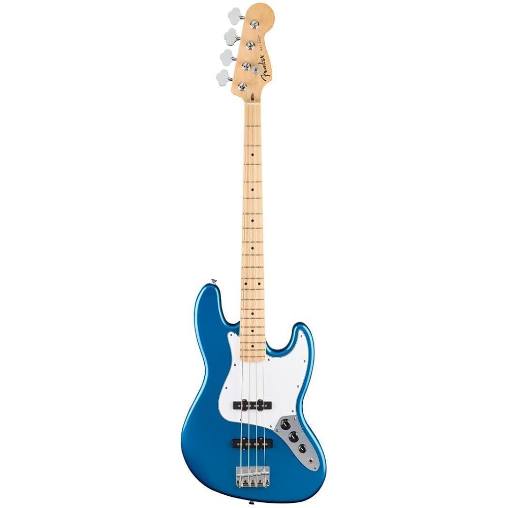 Fender Fender Electric Bass Standard Jazz Bass®, Maple Fingerboard, White Pickguard, Aqua Marine ...