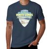 White Sands National Park arrowhead TShirt Basic Casual Short Sleeve Cotton Shirt