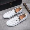 Men Casual Shoes Leather Men Loafers Italian Moccasins Breathable Slip On Men Driving Shoes Chaussure Homme Zapatos Para Hombre
