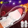 Extension Reusable Condom Penis Sleeve Male Enlargement Time Delay Clit  Massager Cover Crystal Clear Condoms Adult Sex Toy