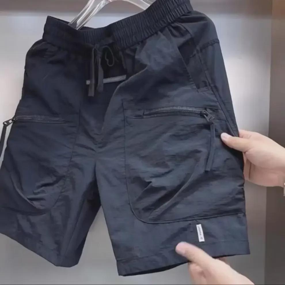 Men's Trendy Loose-Fit Summer Shorts - Lightweight, Large Size, Niche Design Casual Sportswear