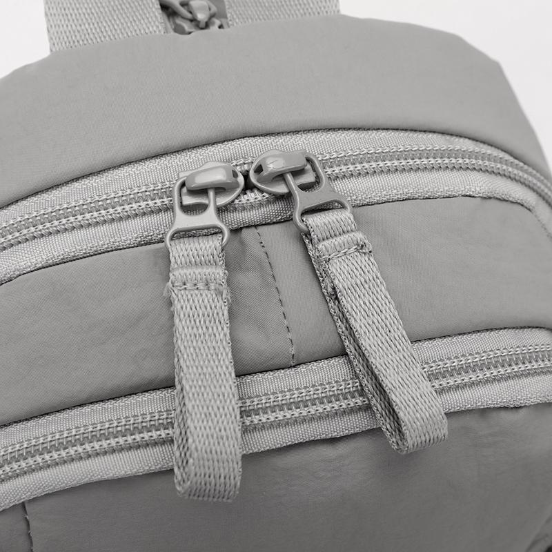 Multi-functional Chest Bag Solid Color Women's Backpack Multi-layer Men's Crossbody Bag