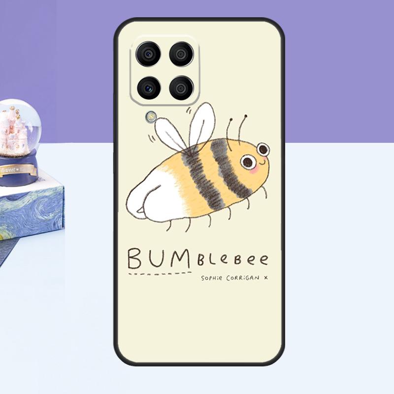 Honeycomb Honey Bee Case For Samsung Galaxy M53 M33 M15 M35 M55 M11 M14 M34 M54 M31 M51 M12 M32 M52 M16 M36 M56