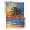Full Drill 5D Rhinestone Painting Kit Rich Color Sparkling DIY Handmade Landscape Diamond Art Wall Decoration