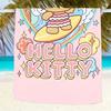 H-Hello Kitty Tropical Beach Towel, Super Soft Quick Dry Fade Resistant Non Stick Sand Lightweight for Travel Swimming Pool Gift