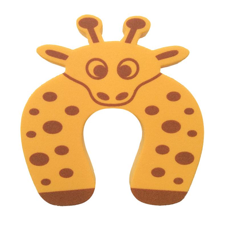 Cartoon Animal EVA Baby Door Stopper - Anti-Pinch Hand Safety Block