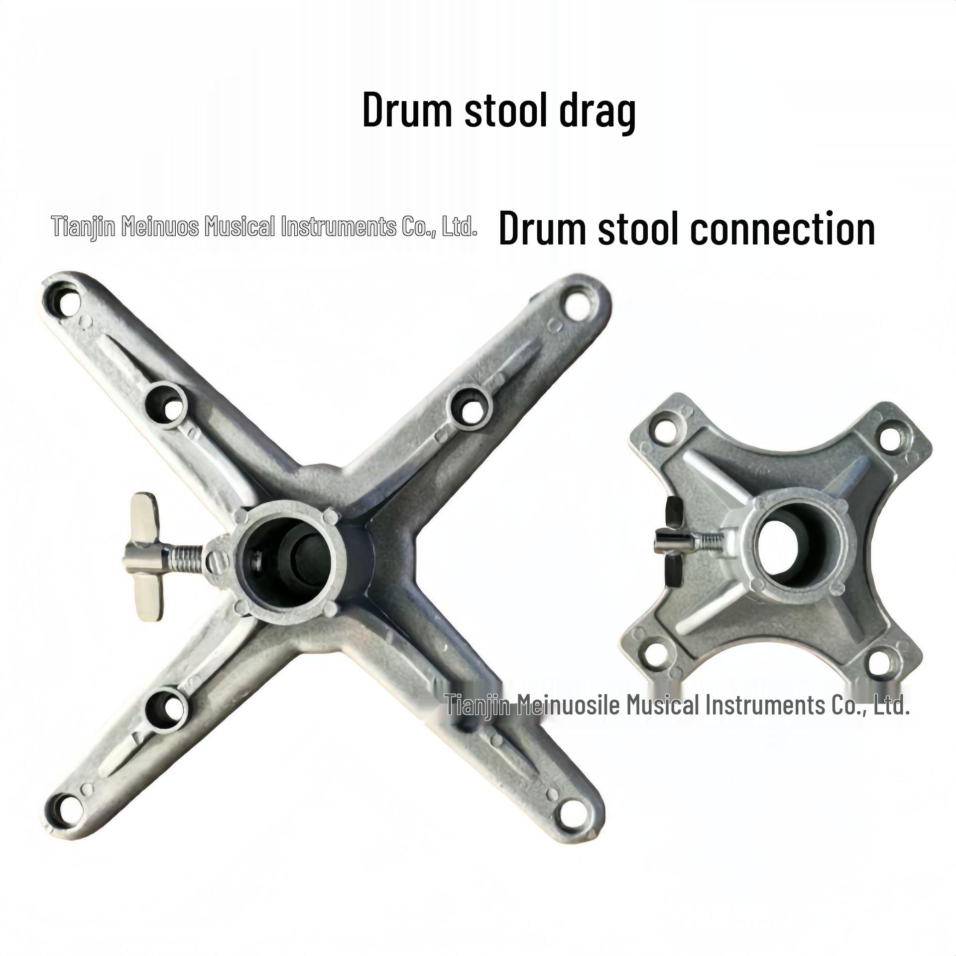 Jazz Drum Stool Leg Connector and Screw Accessories Standard Stool Base