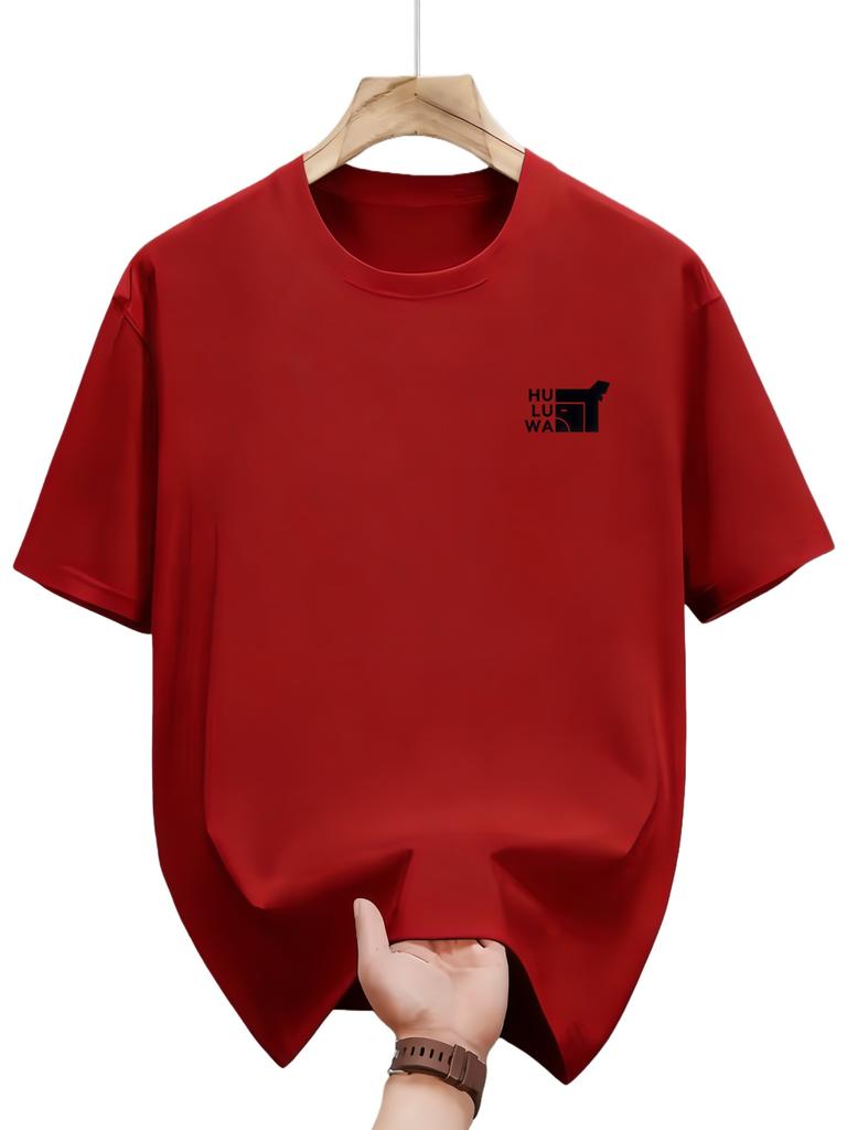 Summer Mens Casual Sports Shortsleeved Tshirt Comfortable To Wear and Suitable for Outdoor Leisure Activities