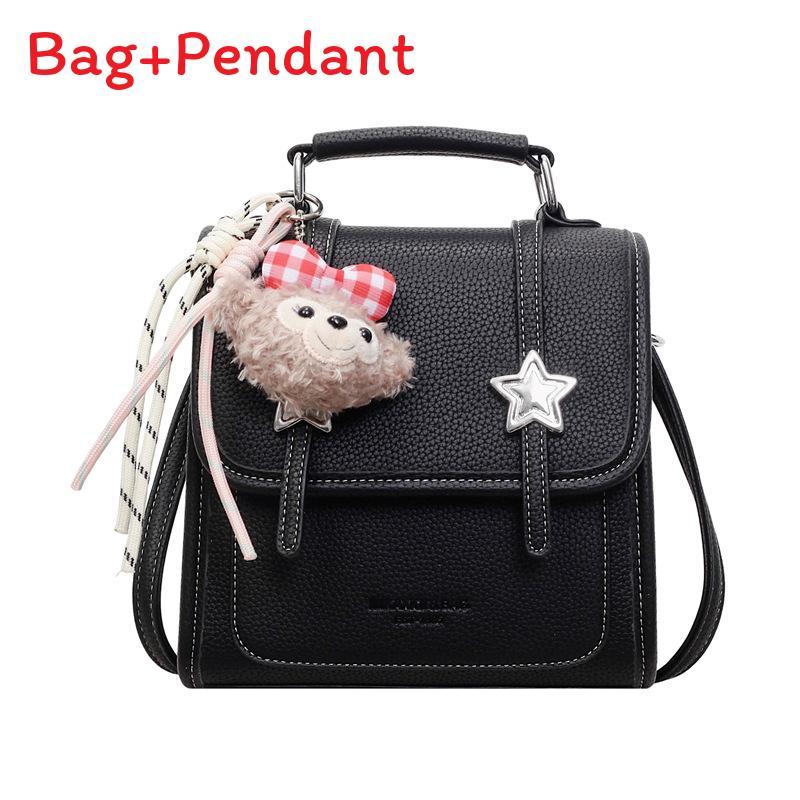 Vintage College Style Backpack For Women With Pu Material And Multiple Compartments For Daily Use