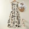Women's Solid Cotton Dress