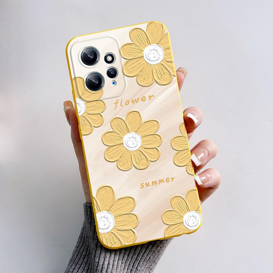 For Xiaomi Redmi Note 12 4G Case Astronaut Painted Cute Bumper Silicone Soft Funda For Xiaomi Redmi Note 12 5G Global Phone Case