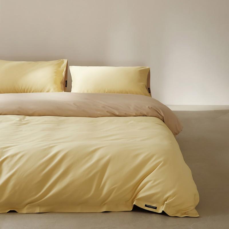 100% Cotton Flannel Bed Set High Count Solid Color Warm Winter Bedding Home