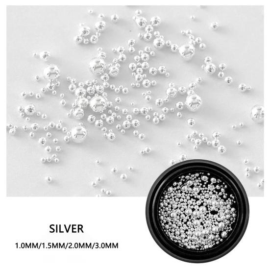 Bile Metalice 3D Decorațiuni Metalice pentru Unghii Instrument DIY Accesorii Apliuri Metalice pentru Unghii