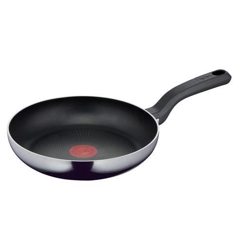 Poêle à frire - TEFAL - D52604 - 24 cm - Revêtement anti-adhésif - Noir