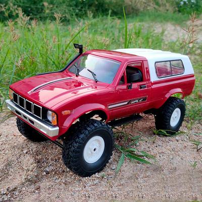 2024 Nowy pełnowymiarowy samochód RC 1:16 2.4G 4WD Rock Crawler Elektryczny Buggy Wspinaczka Ciężarówka LED Światło na drodze 1/16 dla dzieci Prezenty Zabawki