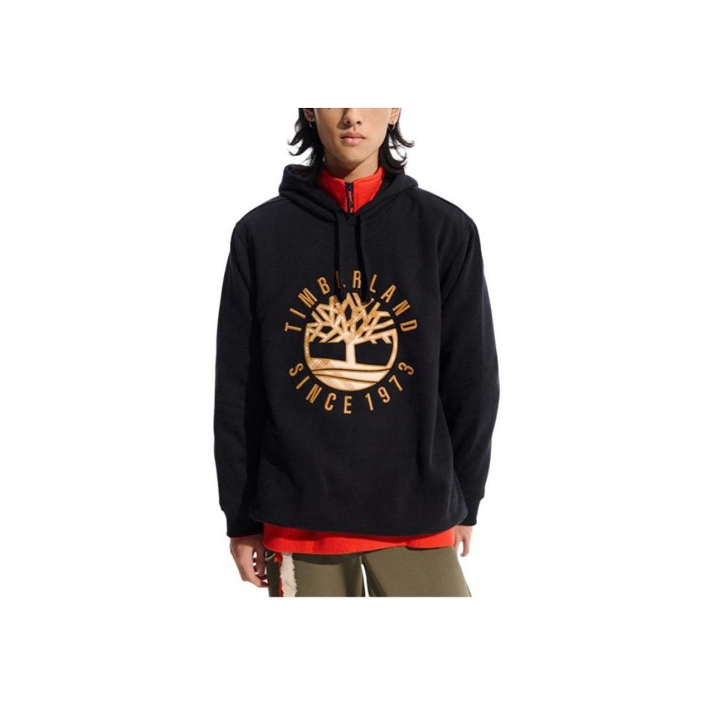 Timberland Outdoor Casual Fleece Sweatshirt Men Sweatshirt Black A696K001