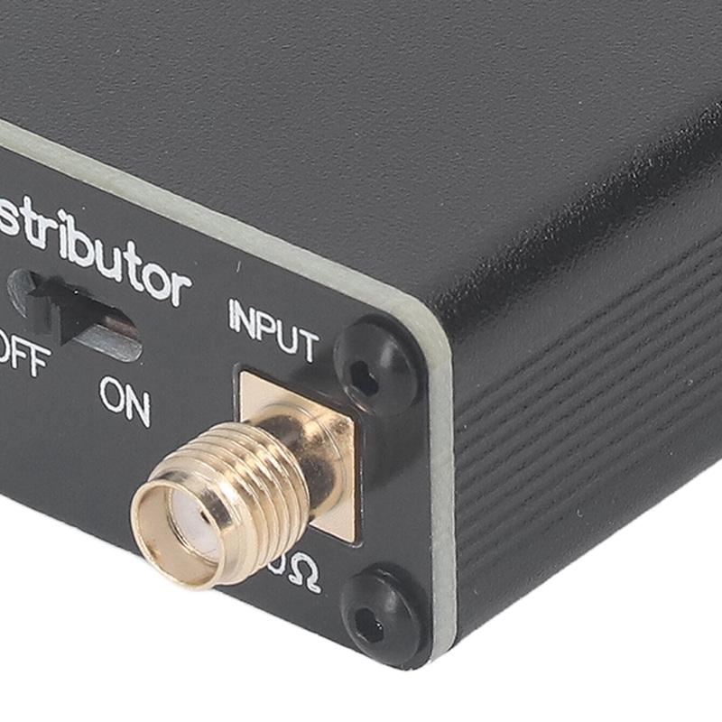 Active RF Isolation Distributor RF Splitter for SDR GPSDO Source 100kHz to 150MHz Active RF Isolation Splitter
