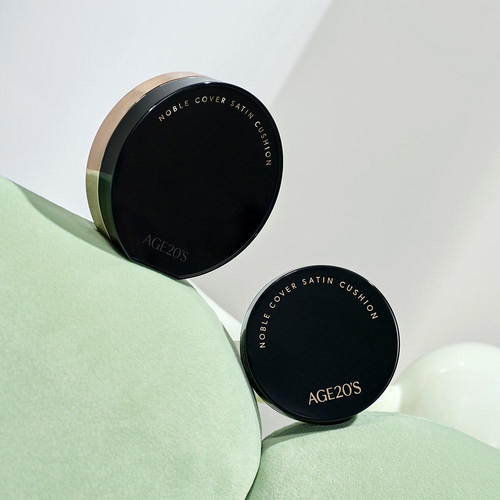 Age To Wenness Noble Cover Satin Mini Cushion 5g SPF40 PA+++, No. 21 Neutral Eye..., 1 Piece