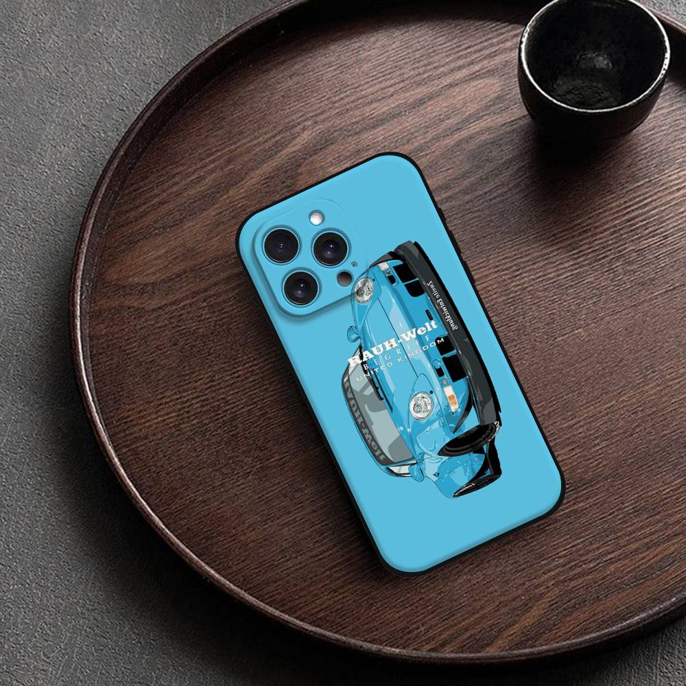 Phone Case For Iphone 16 15 11 13 14 Pro Max 7 8 Plus X Xr Xs Max 12mini Black Shell Cover Case