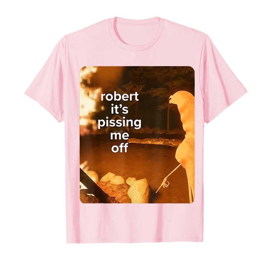 Marcus The Worm Robert Meme T-shirt For Men Women 100% Cotton T Shirts Short Sleeve Tops P469