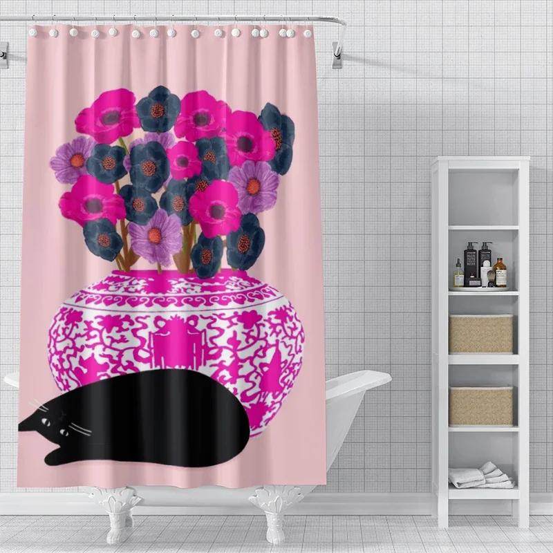 Home shower curtains for bathroom waterproof fabric Modern Nordic style bathroom Curtains shower curtain 180x200 240x180 aaaa