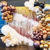 3Pcs Silver Foil Fringe Curtains 10 Colors Metallic Rose Gold Tinsel Streamer Curtains for Birthday Wedding Party Backdrop Decor