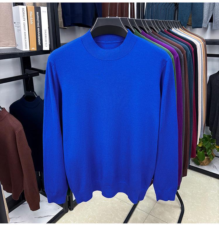 17-Farben Pullover mit halbem Stehkragen - Premium 16-Gauge Imitation Wolle Kaschmir, Selbstbewusst empfohlen