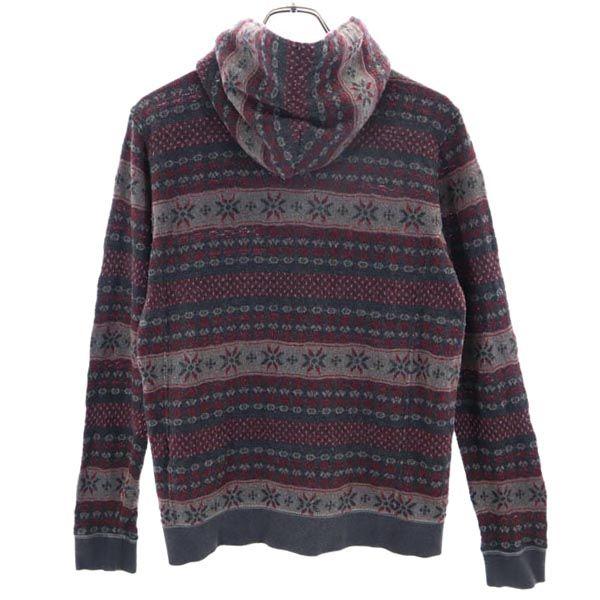 LOUNGE LIZARD Long sleeve Zip hoodie 2 Gray Men's Used