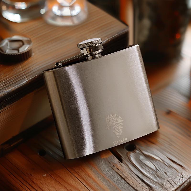 Sneke Portable 316 Stainless Steel Hip Flask