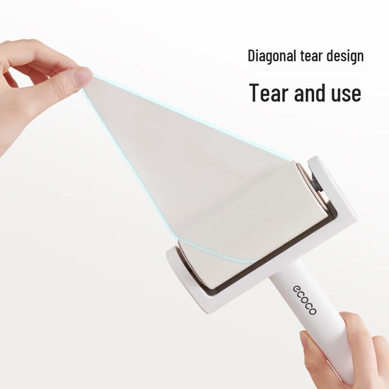 ecoco Large 16cm Lint Roller with 420 Tear-Off Sheets